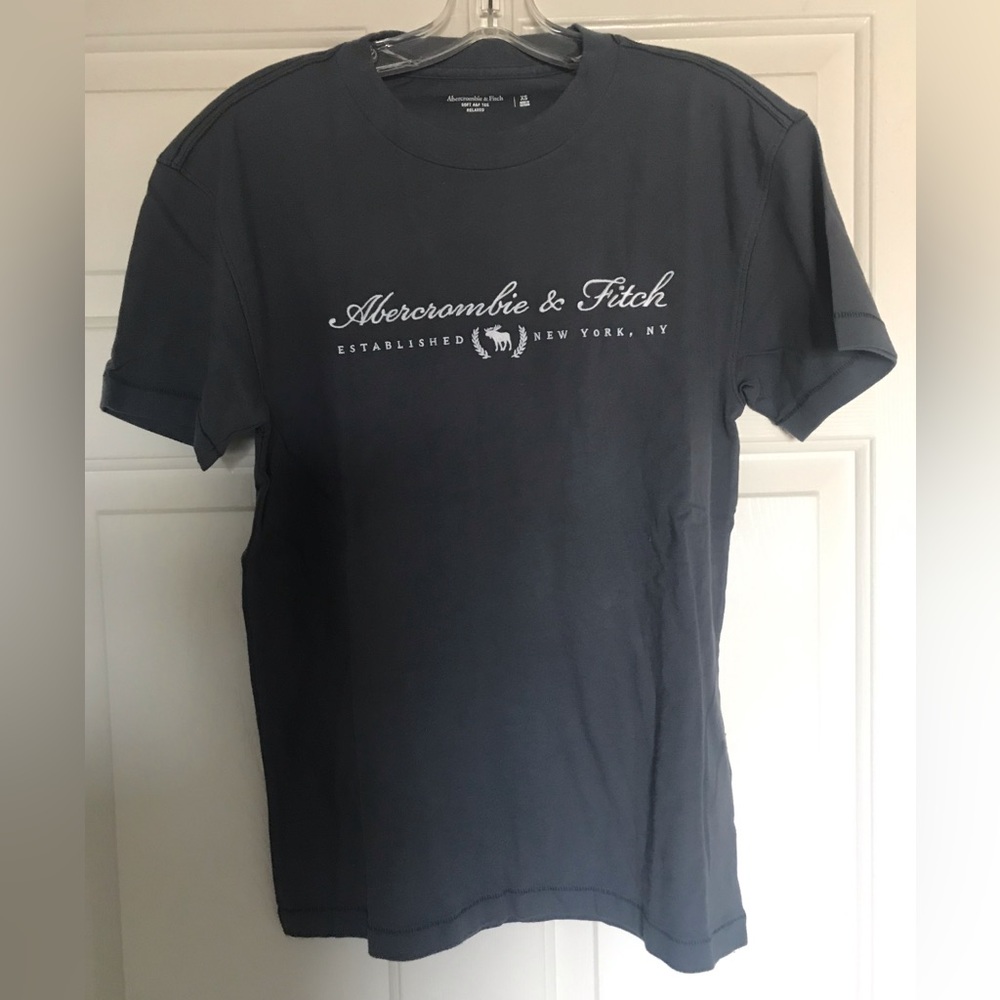 Abercrombie Soft AF Grey-Blue Tee